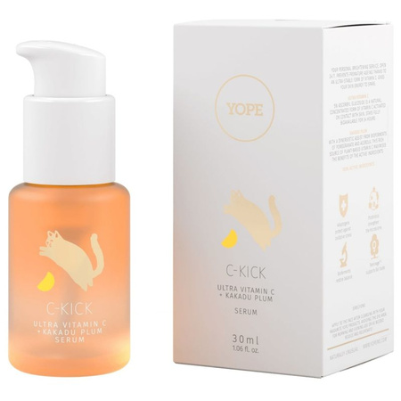 YOPE_C-Kick serum do twarzy Ultra Witamina C + Śliwka Kakadu 30ml