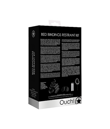 Ouch! Bed Bindings Restraint Kit - Black