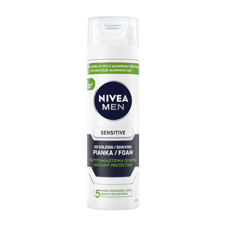 Nivea Men Sensitive Łagodząca Pianka do Golenia 200 ml