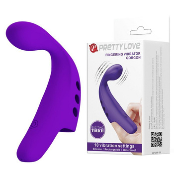 Pretty Love Gogon Purple Wibrator na Palec