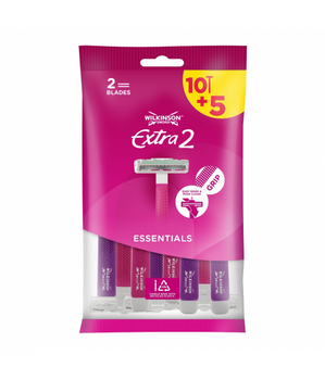 Wilkinson Extra2 Beauty Essentials jednorazowe maszynki do golenia dla kobiet 15szt