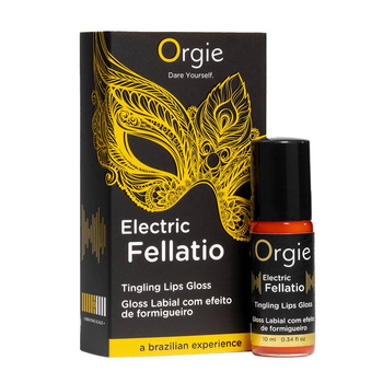 Orgie Electric Fellatio Tingling Lips Gloss Błyszczyk do Seksu Oralnego 10 ml