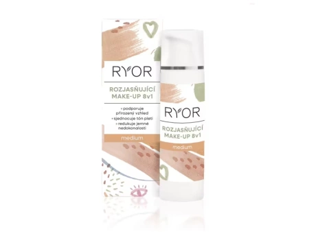 Ryor Decorative Care Podkład Rozjaśniający 8 w 1 Medium 30 ml