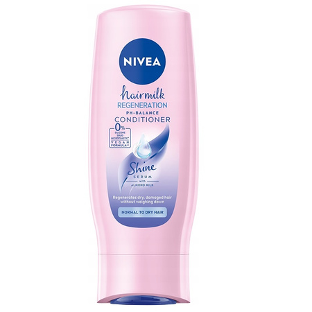 NIVEA_Hairmilk łagodna odżywka pielęgnująca do włosów o strukturze normalnej lub grubej 200ml