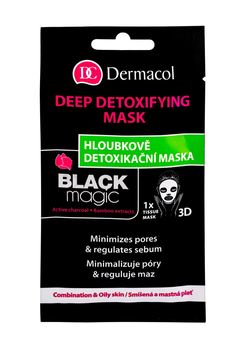 Maseczka do twarzy Dermacol Black Magic  1 ml