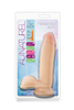 Blush Au Naturel 7inch Sensa Feel Dildo Beig
