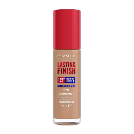 Rimmel London Lasting Finish 35H SPF20 Podkład 201 Classic Beige 30 ml