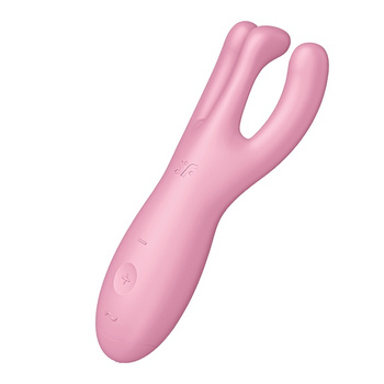 SATISFYER_Threesome 3 Vibrator wibrator Pink