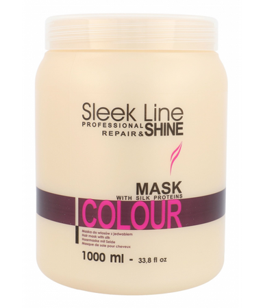 Maska do włosów Stapiz Sleek Line Colour  1000 ml