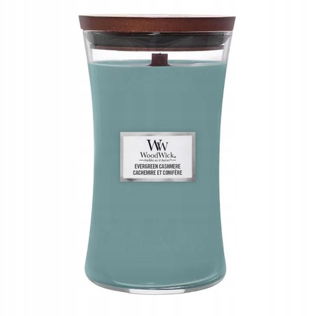 WoodWick Evergreen Cashmere Świeca Zapachowa 609 g