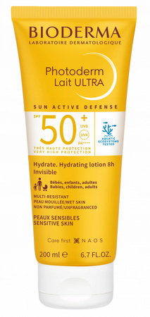 Bioderma Photoderm Lait Ultra Preparat do Opalania SPF 50+ 200 ml