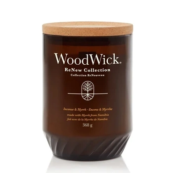 WoodWick ReNew Incense & Myrrh Świeca Zapachowa 368 g