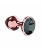 Lola Games Plug-Butt Plug Diamond Jet Shine L Rose Gold