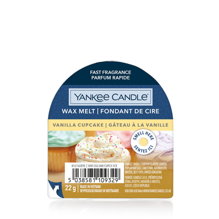 Świeczka zapachowa Yankee Candle Vanilla Cupcake 22 ml
