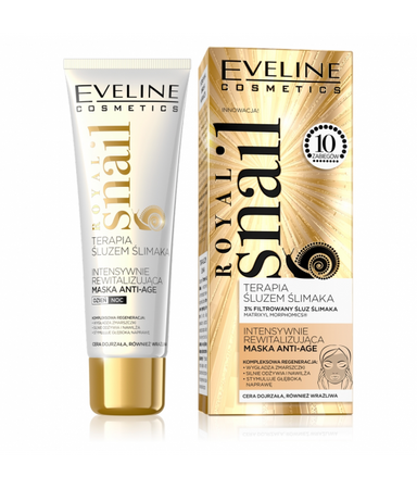 Eveline Cosmetics Royal Snail 30+/40+ intensywnie rewitalizująca maska anti-age 50ml