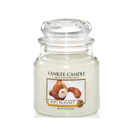 Yankee Candle Soft Blanket Świeca Zapachowa 411 g