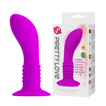 Pretty Love Masażer Prostaty 10 Wibracji Fioletowy 12 cm