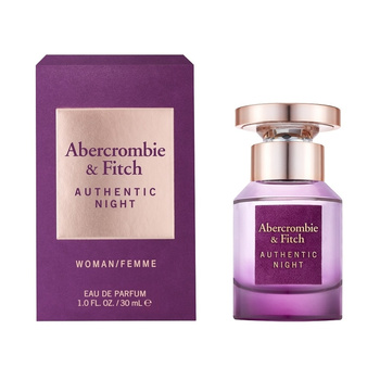 Abercrombie&Fitch Authentic Night Woman woda perfumowana spray 30ml