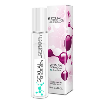 Sexual Attraction Pheromones Formula 5-Alpha Feromony Woda Perfumowana 15 ml