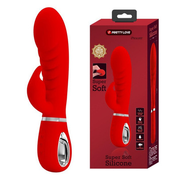 Pretty Love Prescott Red 7 Wibrator Króliczek