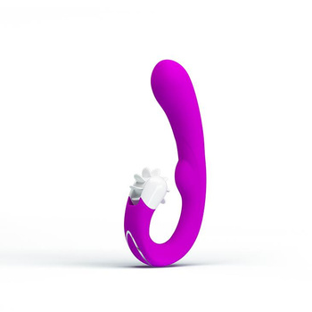 Pretty Love Magic Tongue Wibrator z Języczkiem Masażer Łechtaczki USB 19 cm