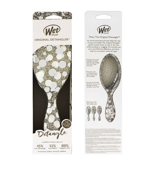 Wet Brush Original Detangler Groovy Silver Disco Szczotka do Włosów