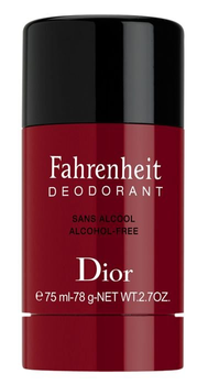 Christian Dior Fahrenheit Dezodorant w Sztyfcie 75 ml