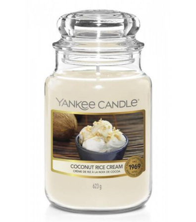 Yankee Candle Coconut Rice Cream Świeca Zapachowa 623 g