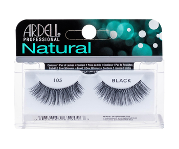 Ardell Natural Sztuczne Rzęsy Black 105 1 Para