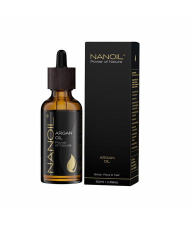 Nanoil Argan Oil olejek arganowy do pielęgnacji włosów i ciała 50ml