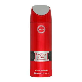 Armaf Tres Nuit Lyric Perfume Body Spray do Ciała 200 ml
