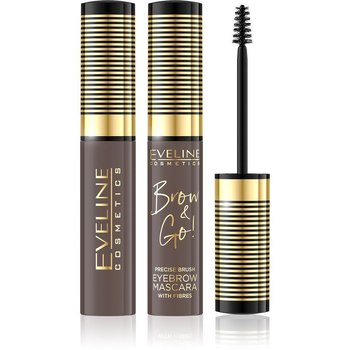 Eveline Cosmetics Brow & Go! Eyebrow Mascara tusz do brwi 01 Light 6ml