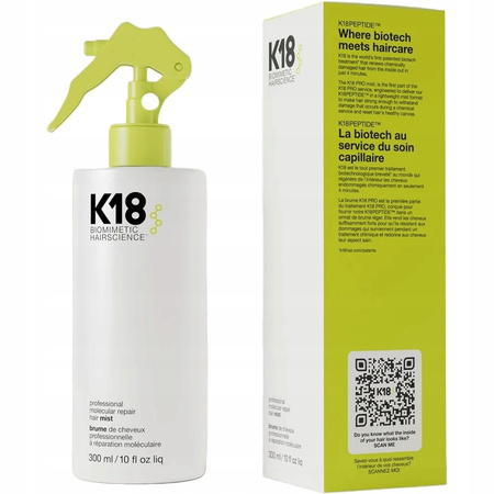 K18 Molecular Repair Hair Mist Odbudowująca Mgiełka do Włosów 300 ml