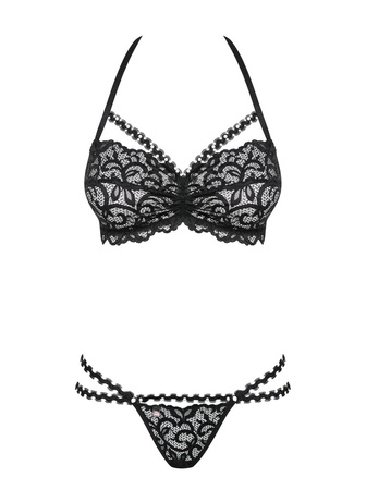 Obsessive Joylace Komplet Biustonosz i Stringi S/M