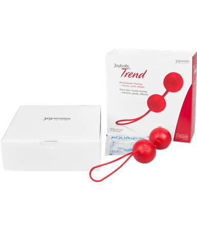 JoyDivision Kulki podwójne lecznicze kegla waginalne czerwone