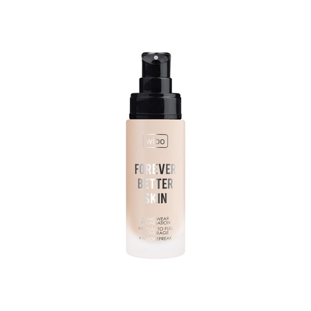 Wibo Forever Better Skin Foundation długotrwały podkład do twarzy 01 Alabaster 28ml