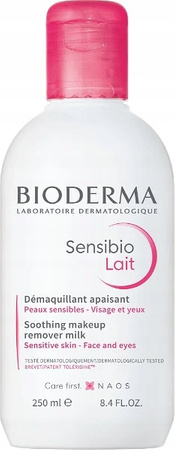 Bioderma Sensibio Lait Łagodzące Mleczko do Demakijażu 250 ml