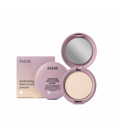 Paese Nanorevit Perfecting and Covering Powder puder upiększająco-kryjący 02 Porcelain 9g