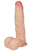Boss Series Wyginane Dildo Penis z Cyberskóry Przyssawka 23 cm