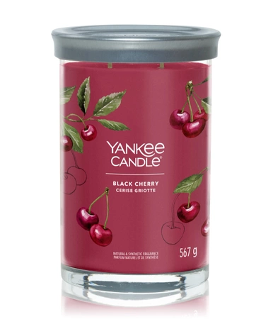 Yankee Candle Signature Black Cherry Świeca Zapachowa Typu Tumbler 567 g