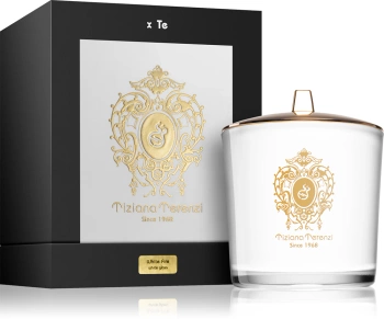 Tiziana Terenzi White Fire White Glass Candle Świeca Zapachowa 170 g