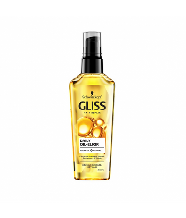Gliss Daily Oil-Elixir odżywczy eliksir do włosów zniszczonych i suchych do codziennego stosowania 75ml