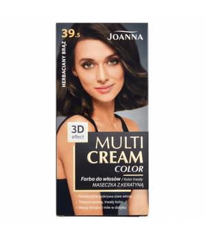 Joanna Multi Cream Color farba do włosów 39.5 Herbaciany Brąz