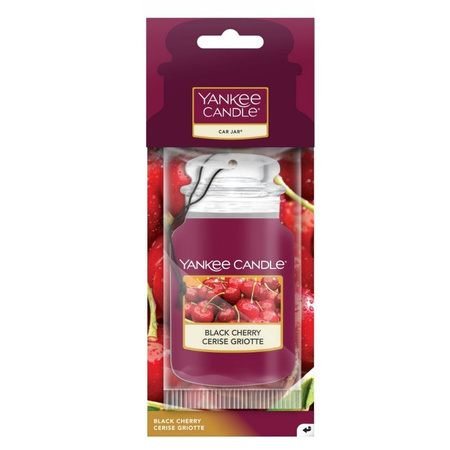 Yankee Candle Car Jar Ultimate zapach samochodowy Black Cherry 1sztuka