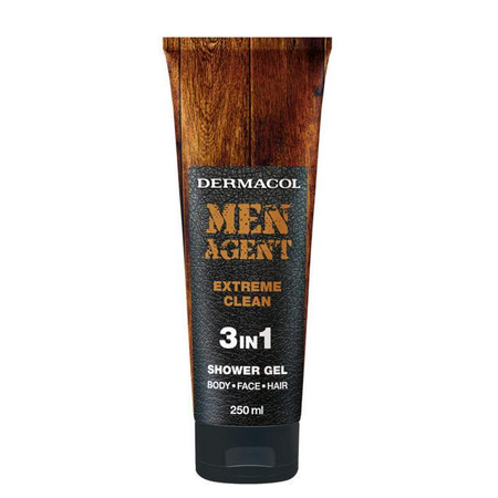 Dermacol Men Agent 3in1 Extreme Clean Shower Gel Żel pod Prysznic 250 ml