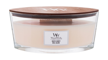 WoodWick White Honey Świeca Zapachowa 453,6 g