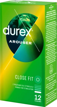 Durex Arouser Prezerwatywy Prążkowane 12 szt