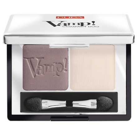 Pupa Vamp! Compact Duo Eyeshadow Pure Colour Full Pay Off Brown Vanilla 2,2g
