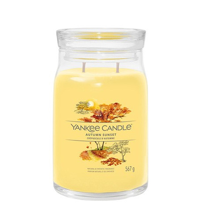 Yankee Candle Autumn Sunset Signature Świeca Zapachowa 567 g