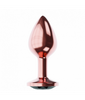 Lola Games Plug-Butt Plug Diamond Jet Shine L Rose Gold